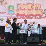 Ribuan Warga Kota Bekasi Meriahkan Funday Morning, Tandai Hitung Mundur 111 Hari PORPROV XV Jabar 2026,