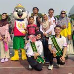 Sosialisasi Porprov XV Jabar dan Abang Mpok Warnai CFD Kota Bekasi