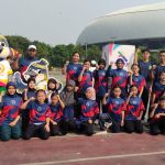 Sosialisasi Porprov XV Jabar di CFD Kota Bekasi Gandeng Atlet Wushu Patriot Martial Art