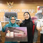 TP PKK Kota Bekasi Sebar 80 Ribu Masker untuk Antisipasi Abu Vulkanik